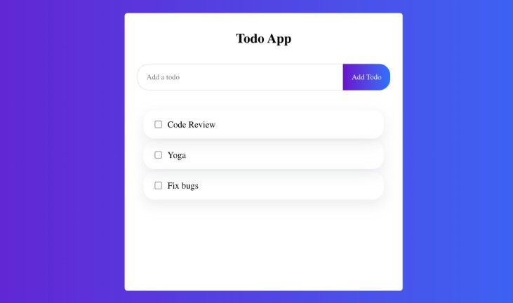 A Todo App Built Using Typescript And React