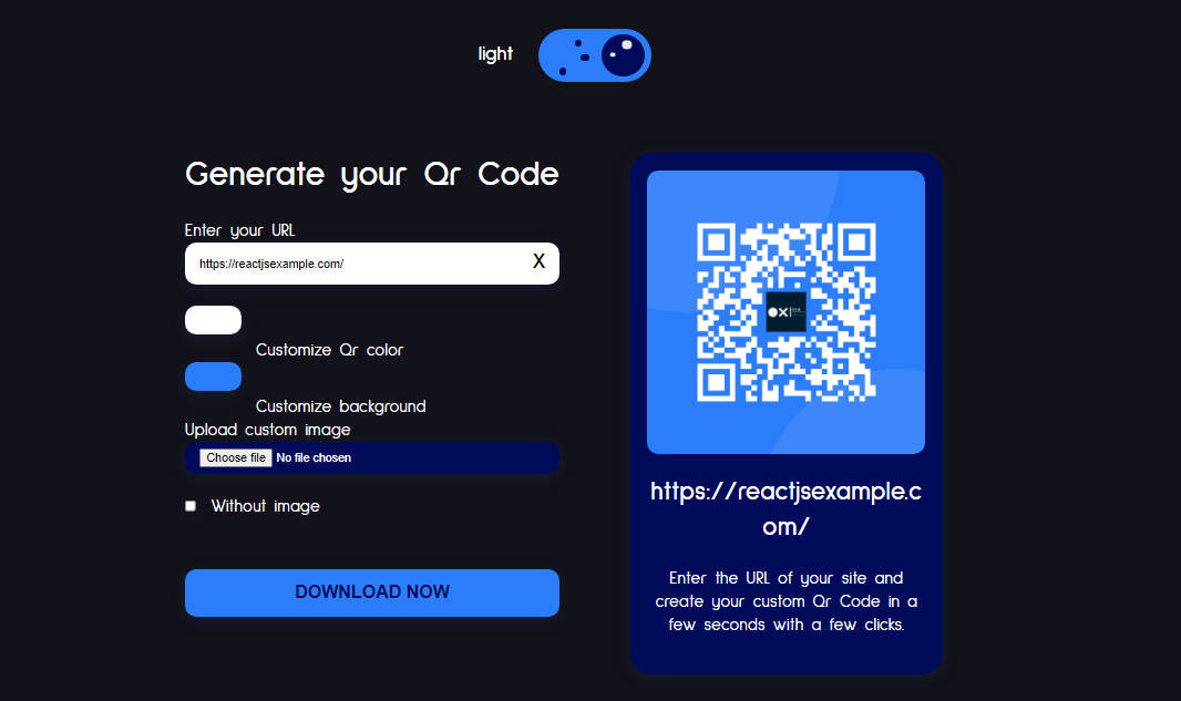 A React Component To Generate QR Codes For Rendering To The DOM