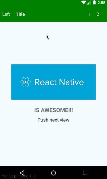 React Native Yet Another Navigator