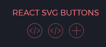 Download React configurable animated svg buttons