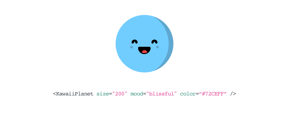 Download A library of cute SVG illustrations react components