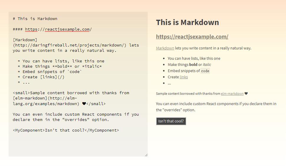 Markdown цвет фона