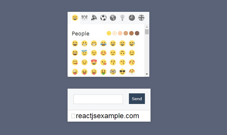 Emoji - React.js Examples