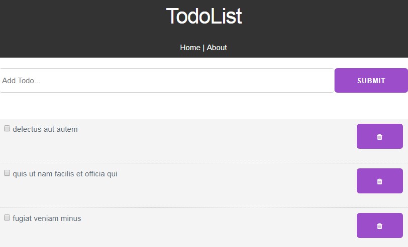 A To-Do List App built using React.js