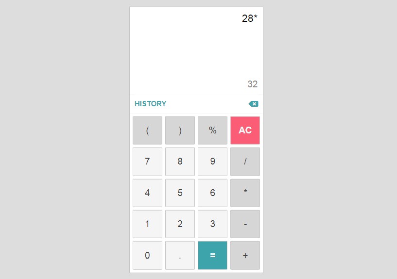 a-basic-calculator-with-five-functions-for-addition