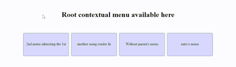 Simple-Context-menu