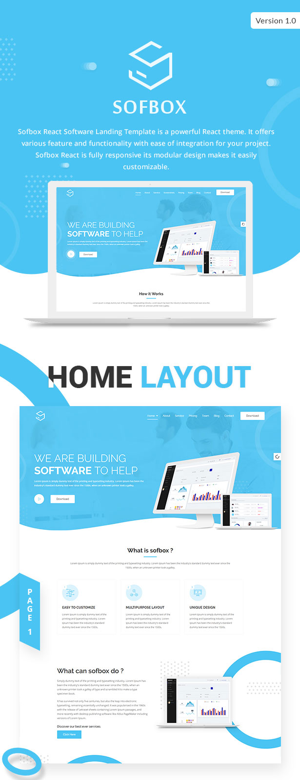 20 Best React Landing Page Templates 20 Best React Landing Page Templates