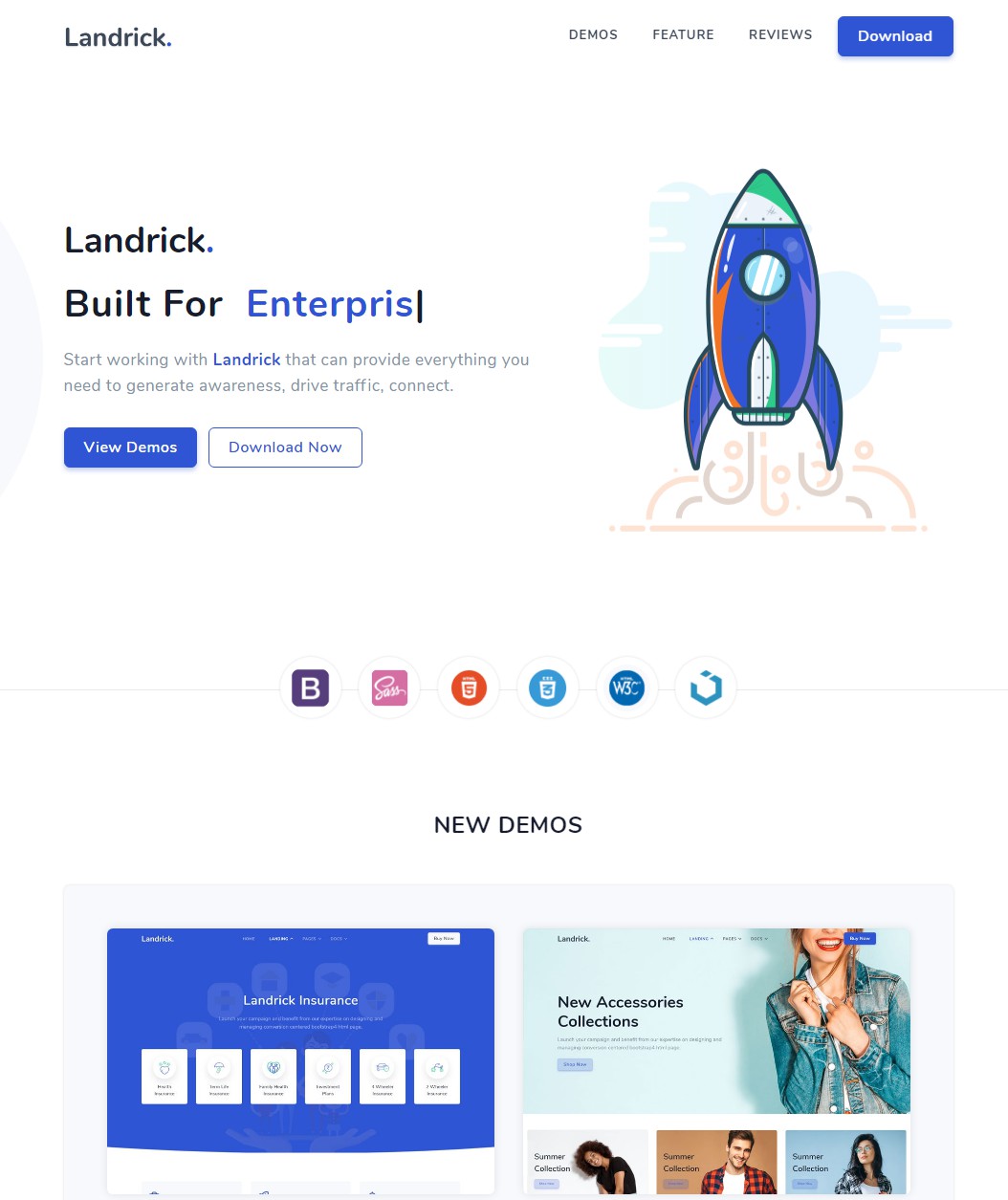 20 Best React Landing Page Templates