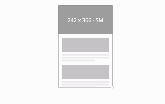 React hook to measure an element's size and handle responsive components