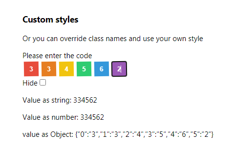 number input react js