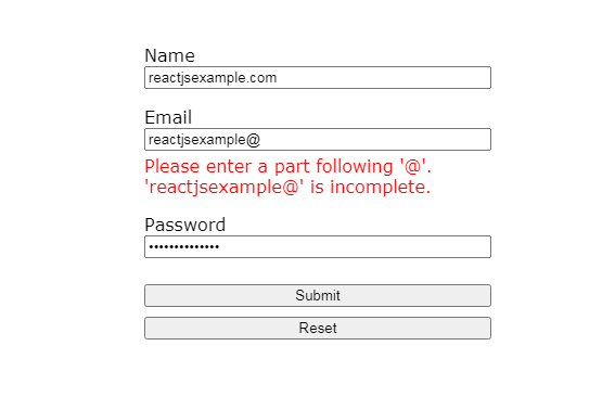 React hooks for forms state, validation, and performance