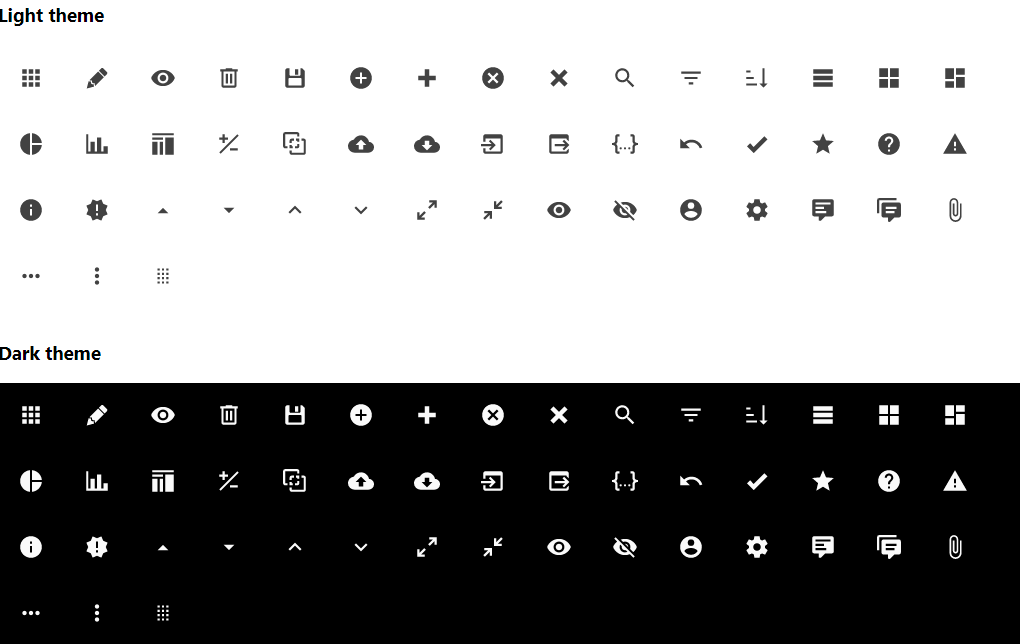 Download A set of SVG icons for CRUD (Create, Read, Update, Delete ...