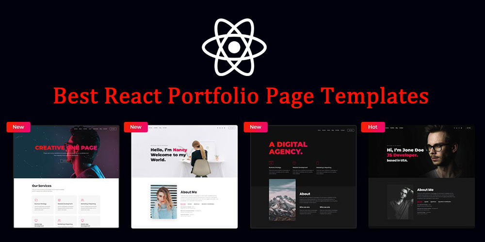 Personal Website React Template