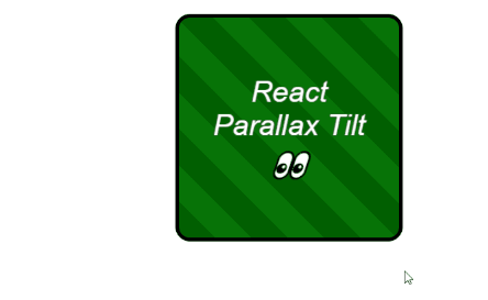 React-Tilt