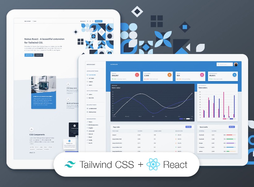 A Beautiful UI Kit and Admin for Tailwind CSS and React