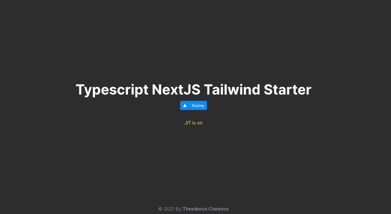 A Next.js, Tailwind, and Typescript project bootstrapped using ts-nextjs-tailwind-starter