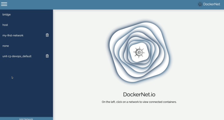 A React App For Developers To Visualize And Manage Their Docker Networks In Real-time