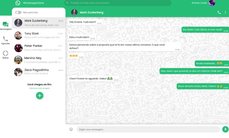 Whatsapp Desktop App Clone Built Using React And Firebase