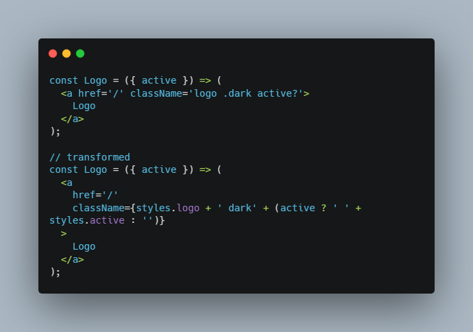 Style your React components with simplicity using css inside your comments