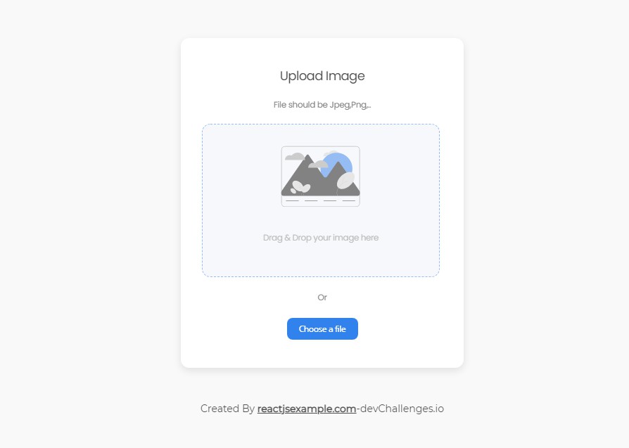 React Multiple Image Uploader Example