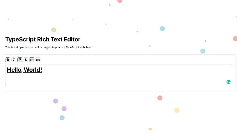 a-simple-rich-text-editor-created-using-typescript-and-react