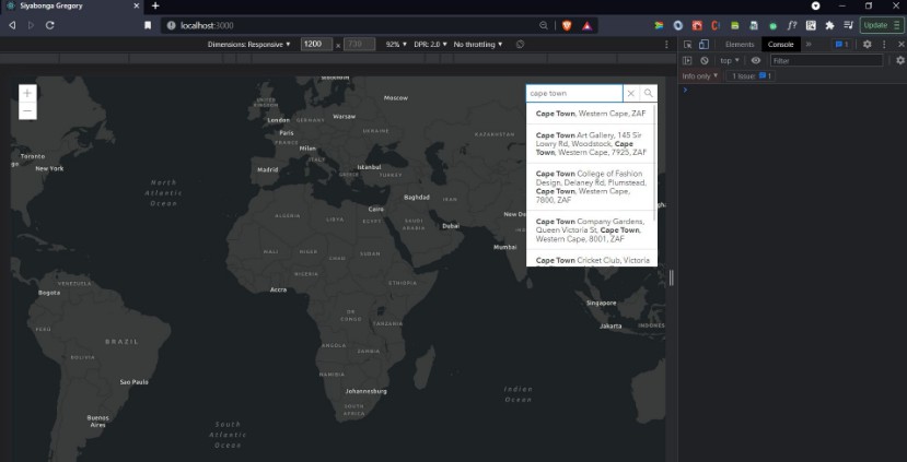 arcgis-map-made-with-react-js