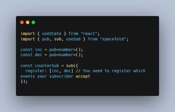 Use Pub/Sub pattern inside your React applications easily