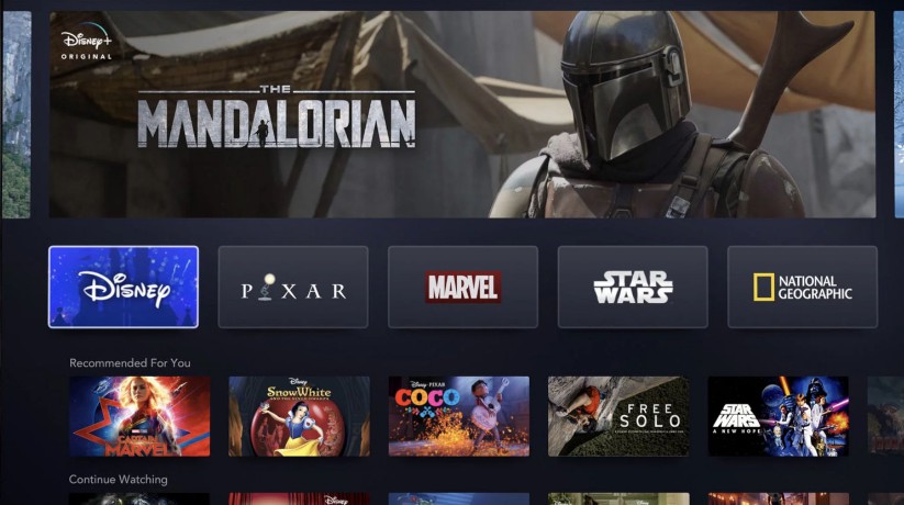 Clone of the Disney Plus Streaming Platform with React and FireBase