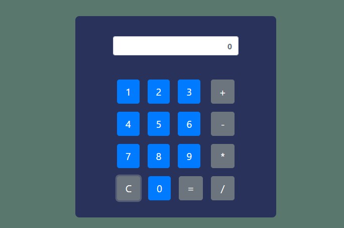 A react based calculator app