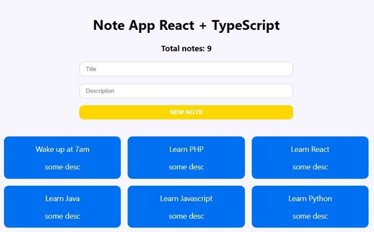 React Context Api With Typescript 