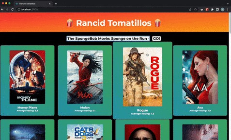 Rancid Tomatillos - A mash-up between IMDB, Rotten Tomatoes, and any movie database that comes to mind