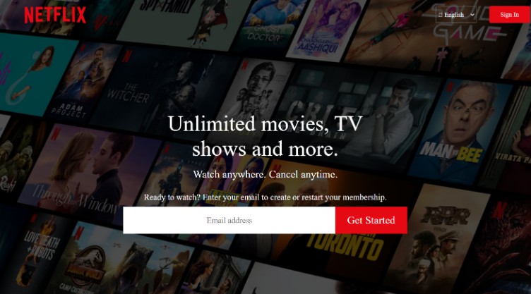 A simplified front end clone of Netflix created with React and CSS