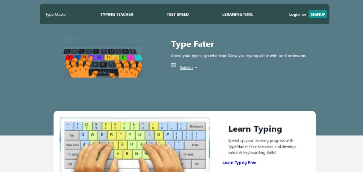 Typing Master To Check Real Time Typing Speed And Accuracy's During ...