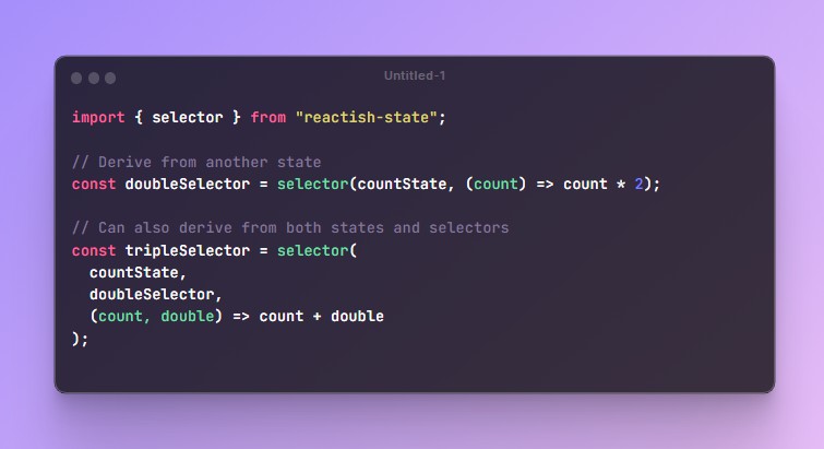 A Simple, decentralized state management for React