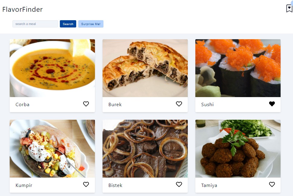 A web application that allows users to search for recipes and save ...