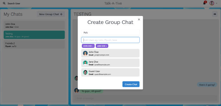 MERN Stack Real-Time Chat Application