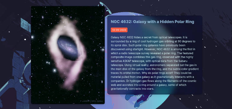 A personal project using a public NASA API